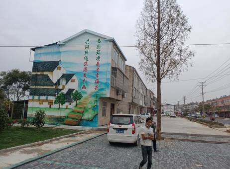 灌阳墙绘的制作流程