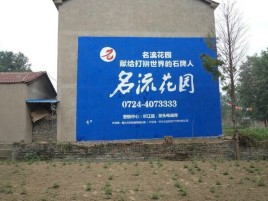 灌阳农村墙体广告的长尾效应