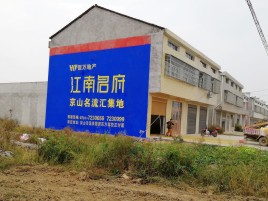 灌阳农村墙体广告在不同形式上面展现的不同特色