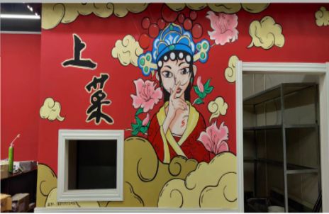 灌阳墙体彩绘的发展和应用