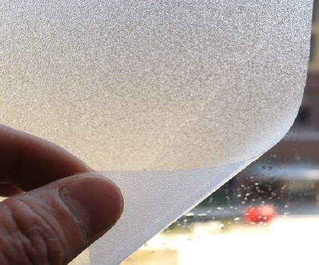 灌阳玻璃门外面粘广告用什么材料好？